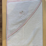 Accappatoio Spugna Rosa e Bianco - Marlù