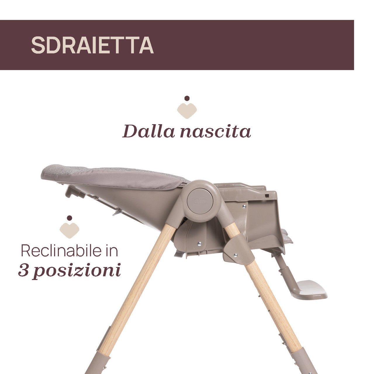 Seggiolone Polly Essential - Chicco