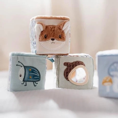 Set 4 Cubi Forest Friends - Little Dutch