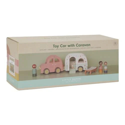 Macchina con Caravan e Personaggi - Little Dutch
