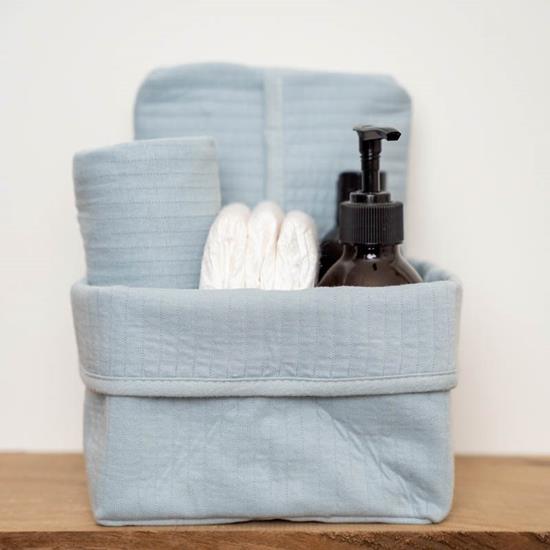 Cesto portaoggetti piccolo Pure Soft Blue - Little Dutch