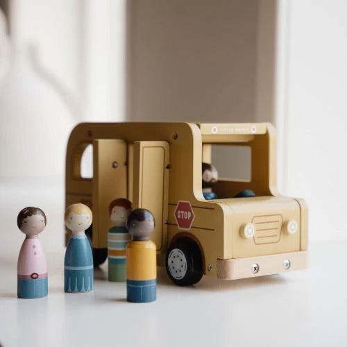 Scuola Bus con Personaggi - Little Dutch