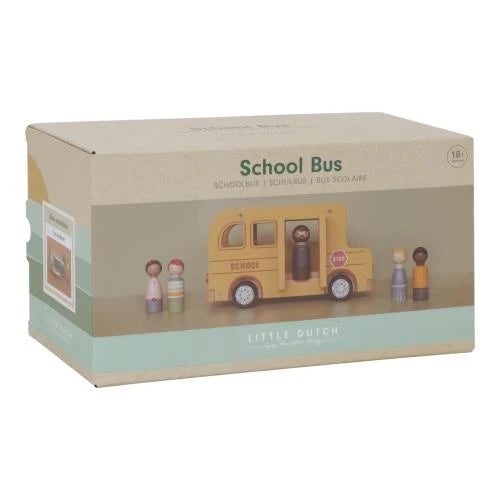 Scuola Bus con Personaggi - Little Dutch