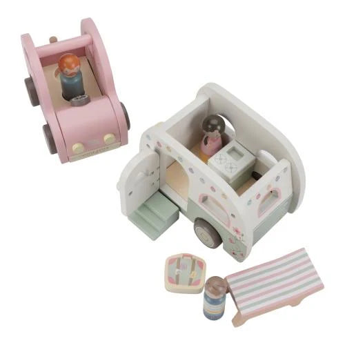 Macchina con Caravan e Personaggi - Little Dutch