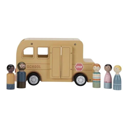 Scuola Bus con Personaggi - Little Dutch