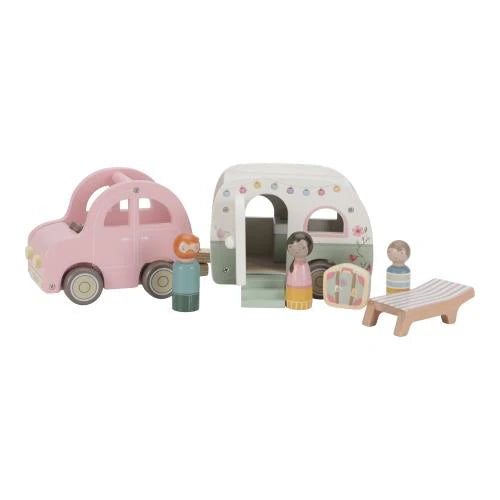 Macchina con Caravan e Personaggi - Little Dutch