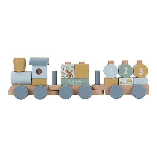 Trenino con costruzioni - Little Dutch