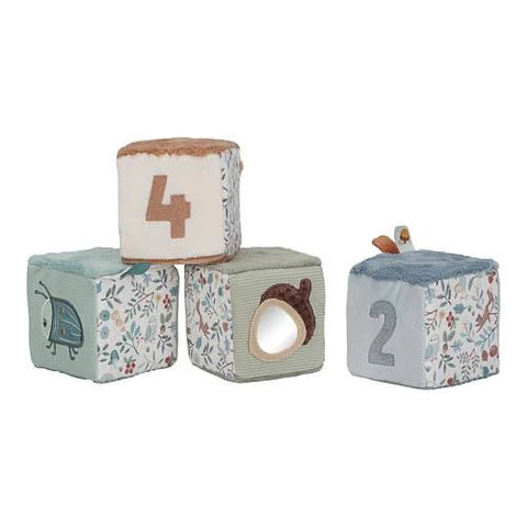 Set 4 Cubi Forest Friends - Little Dutch