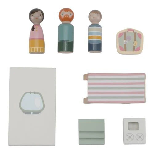 Macchina con Caravan e Personaggi - Little Dutch