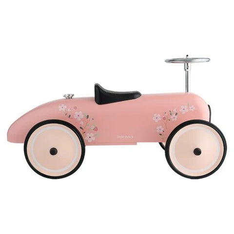 Auto Retrò Cavalcabile - Pink - Little Dutch
