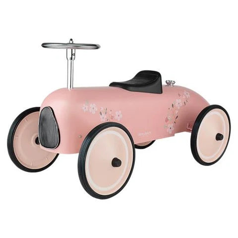 Auto Retrò Cavalcabile - Pink - Little Dutch