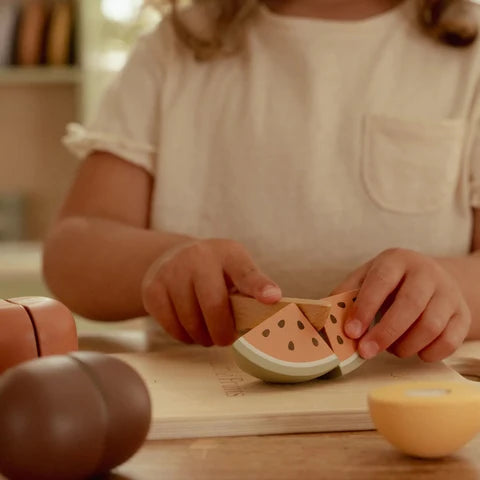 Frutta da tagliare in legno - Little Dutch