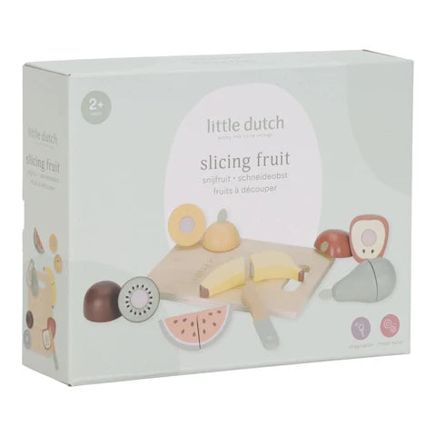 Frutta da tagliare in legno - Little Dutch