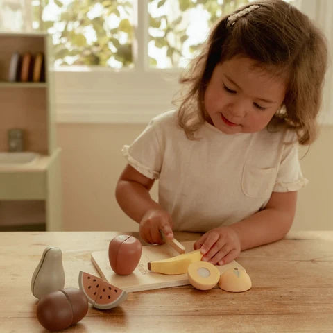 Frutta da tagliare in legno - Little Dutch