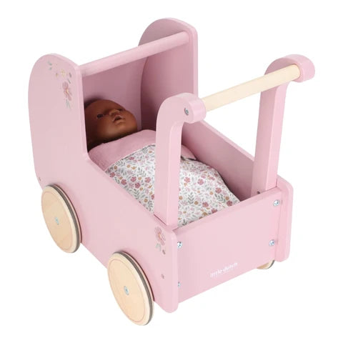 Carrello Primi Passi Rosa - Little Dutch
