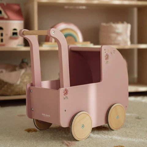 Carrello Primi Passi Rosa - Little Dutch
