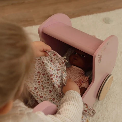 Carrello Primi Passi Rosa - Little Dutch