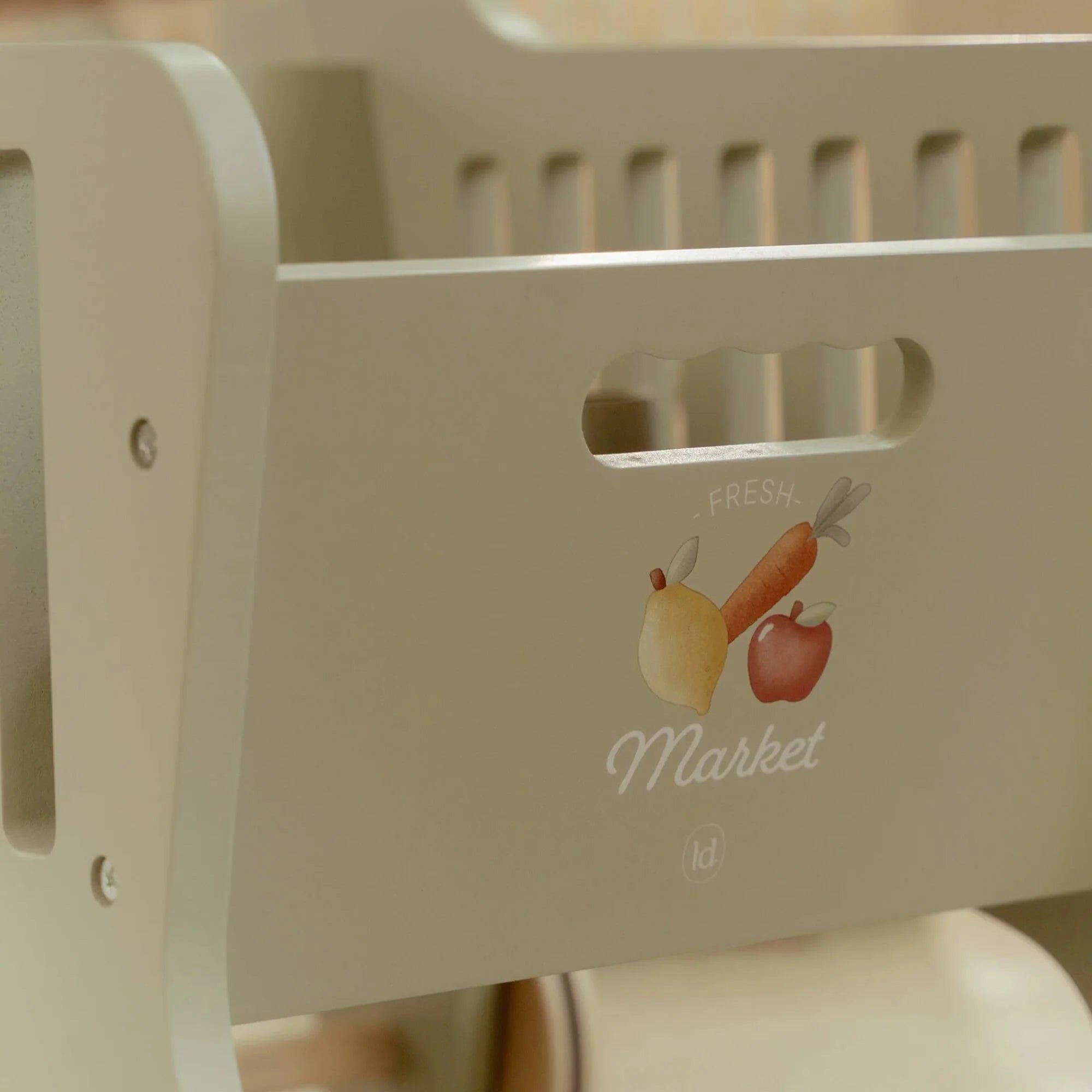 Carrello della spesa in legno - Little Dutch