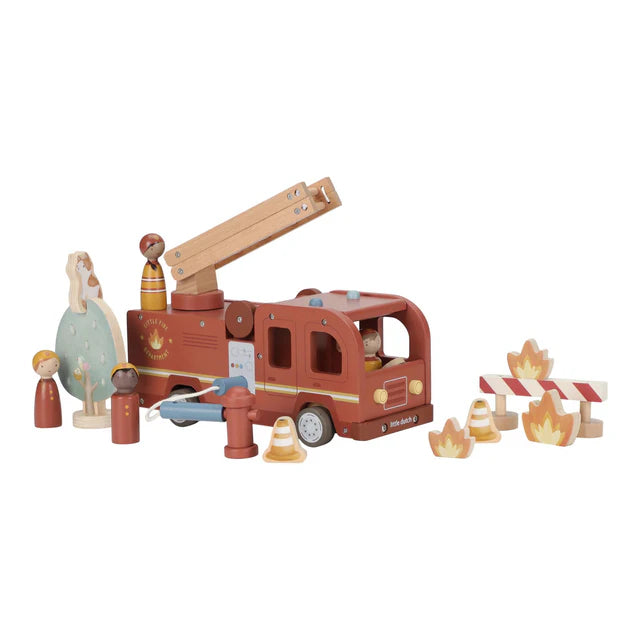 Camion dei pompieri in legno - Little Dutch