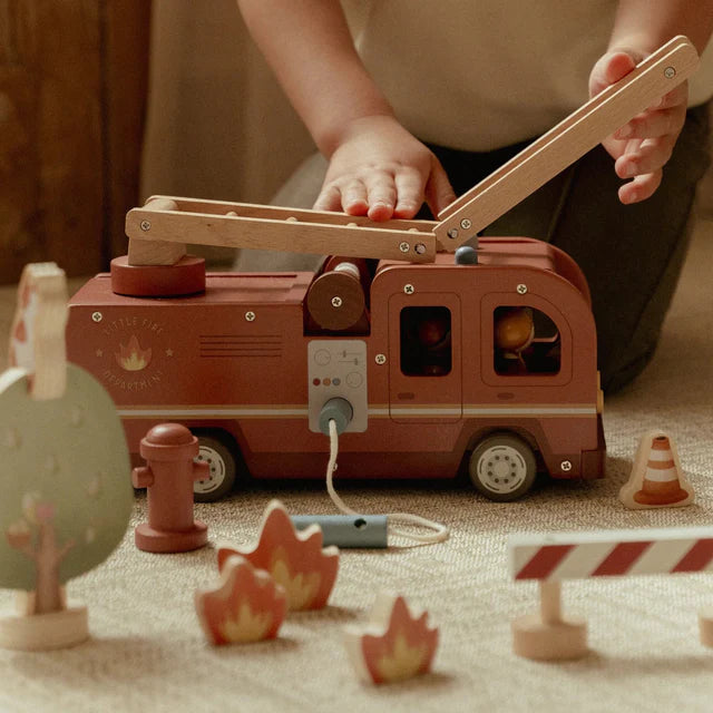 Camion dei pompieri in legno - Little Dutch