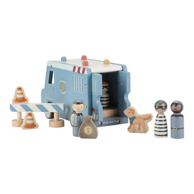 Auto della polizia in legno - Little Dutch