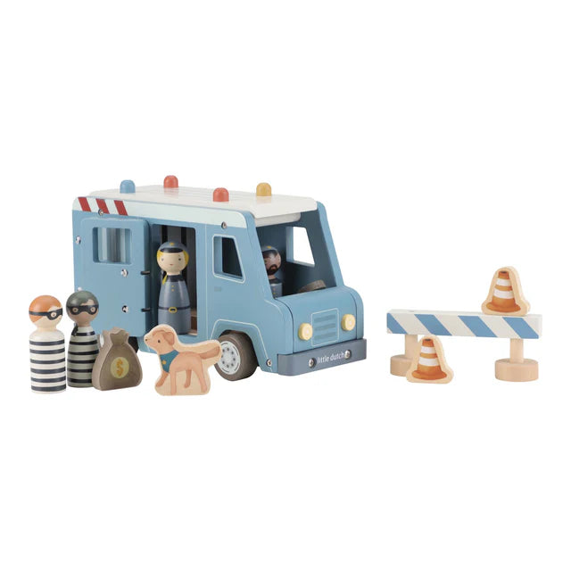 Auto della polizia in legno - Little Dutch