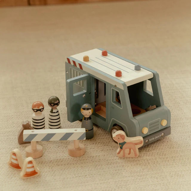 Auto della polizia in legno - Little Dutch