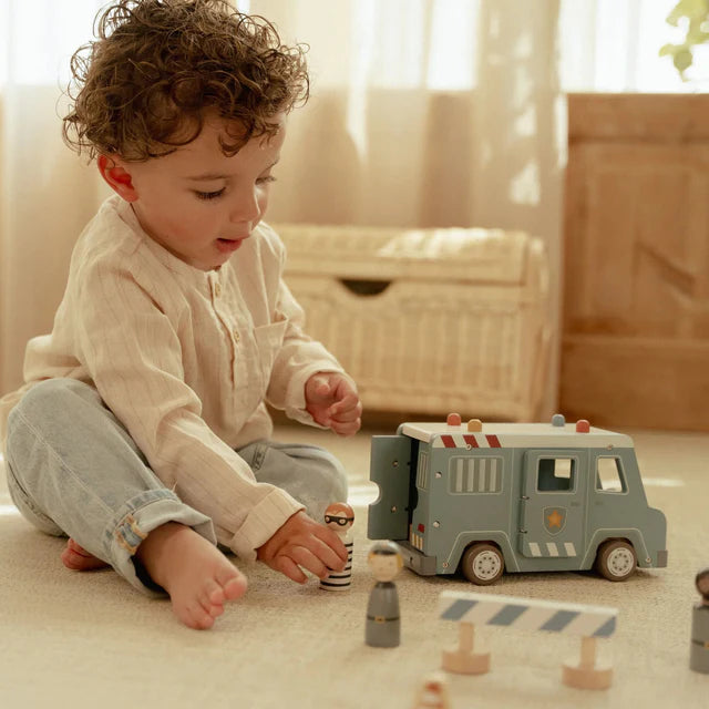 Auto della polizia in legno - Little Dutch