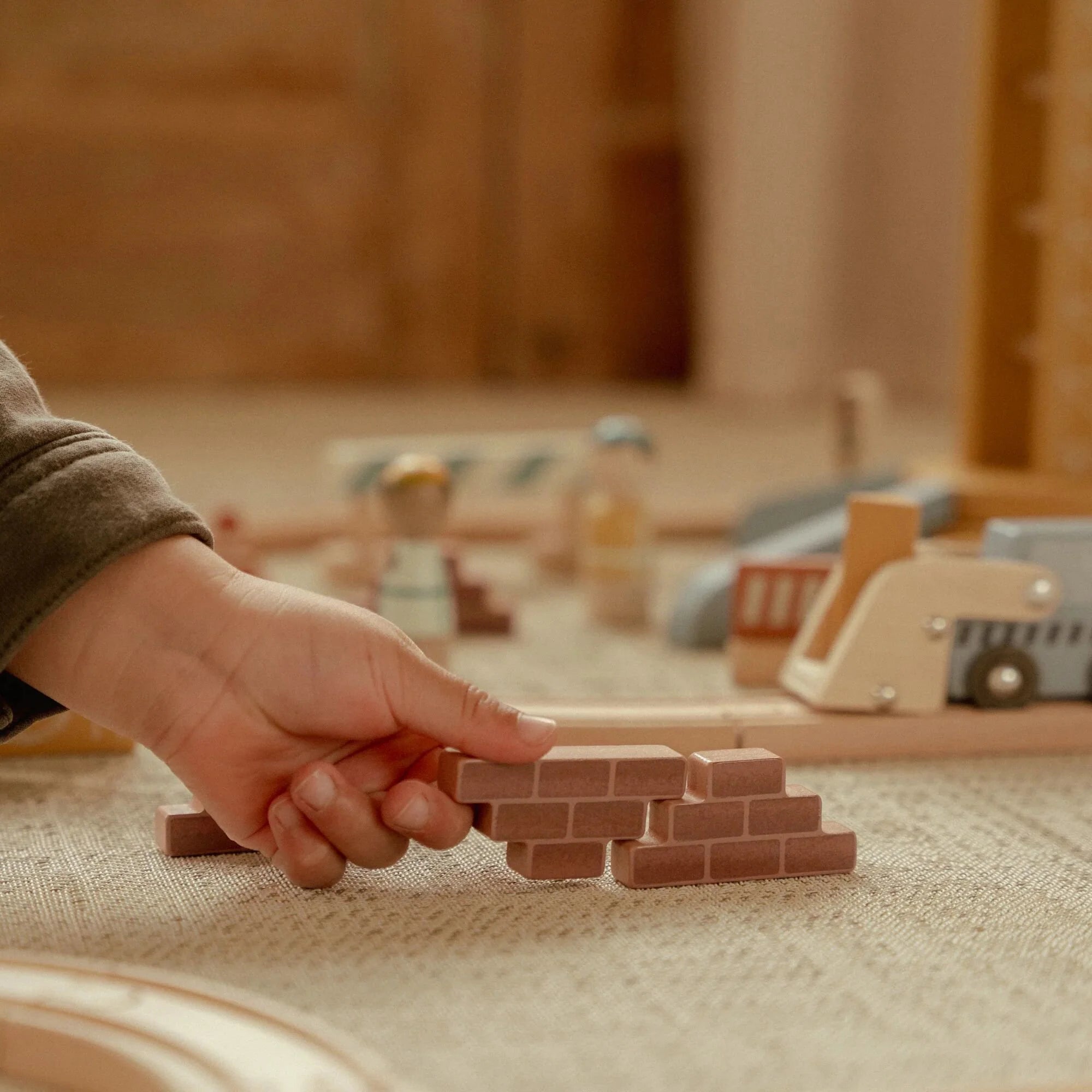 Gru in legno - Little Dutch