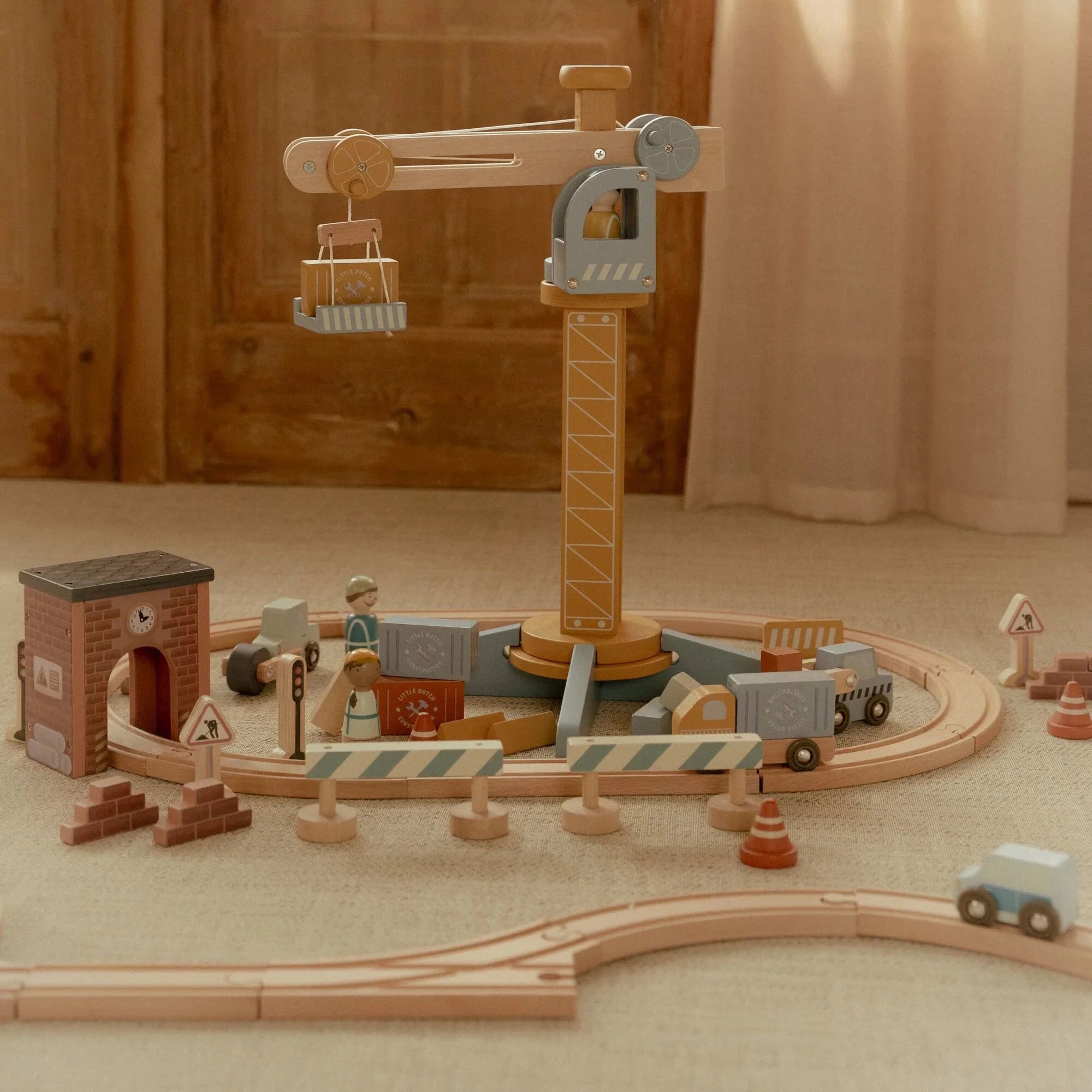 Gru in legno - Little Dutch