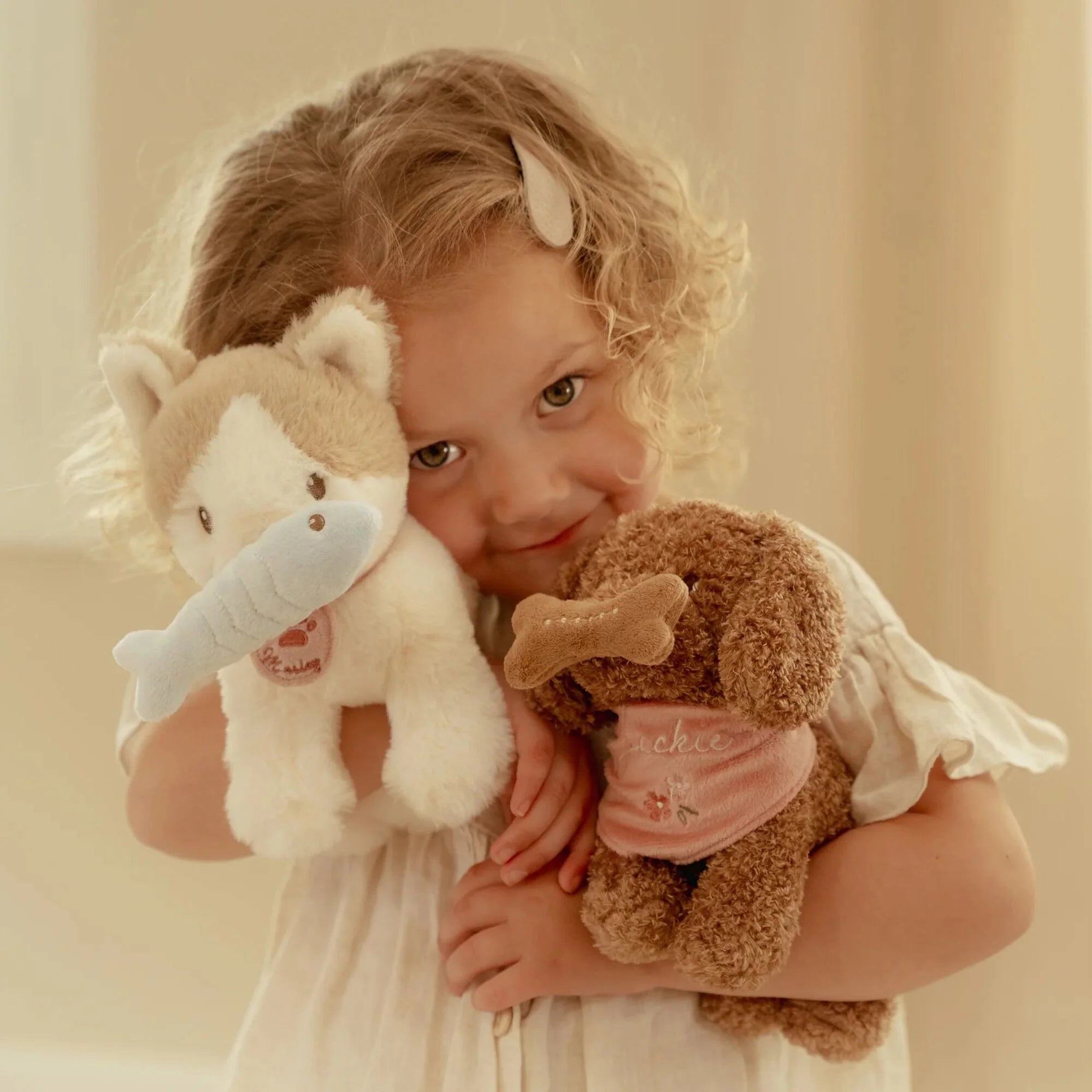 Peluche gatto con trasportino - Little Dutch
