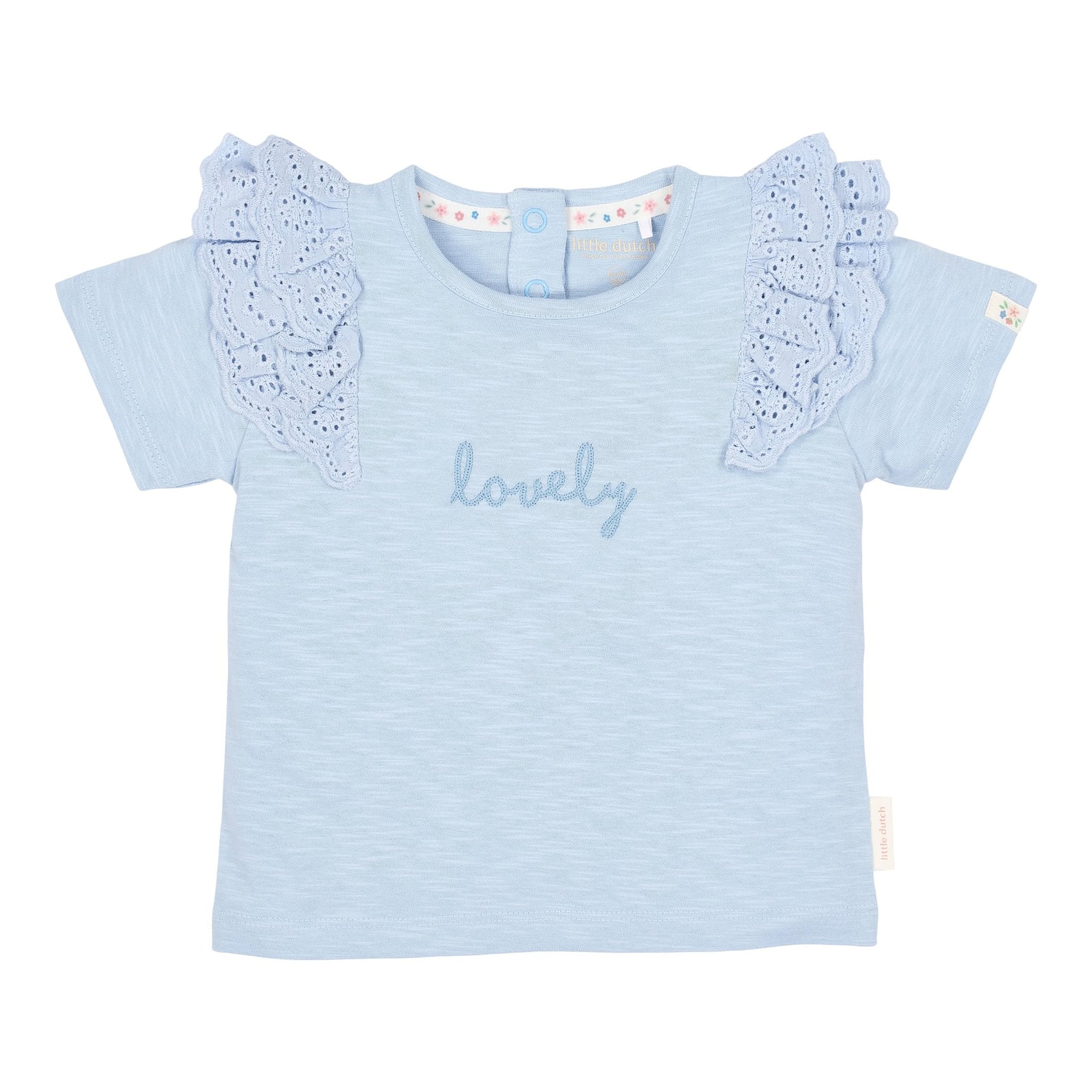 T-shirt Sky Blue - Little Dutch
