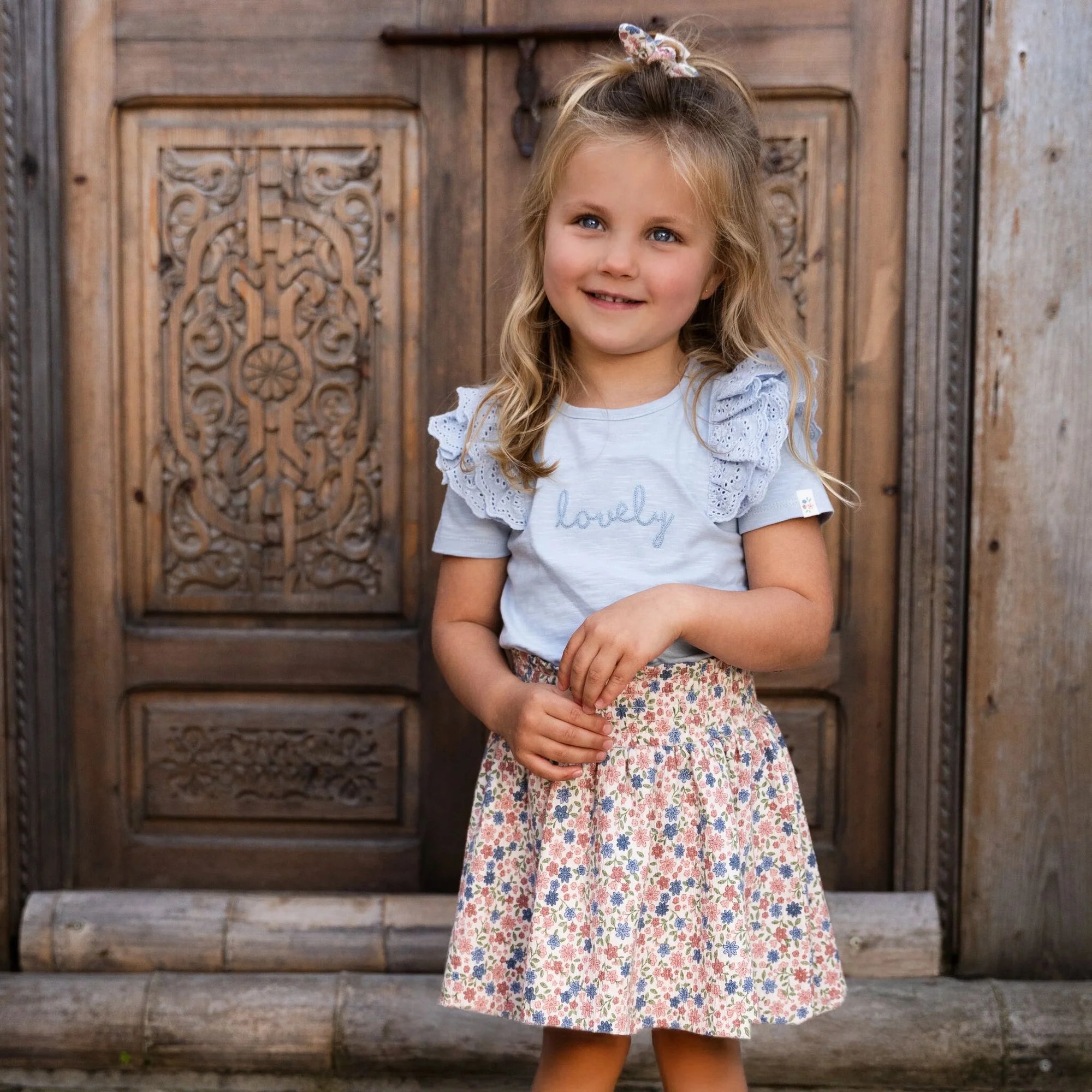 T-shirt Sky Blue - Little Dutch