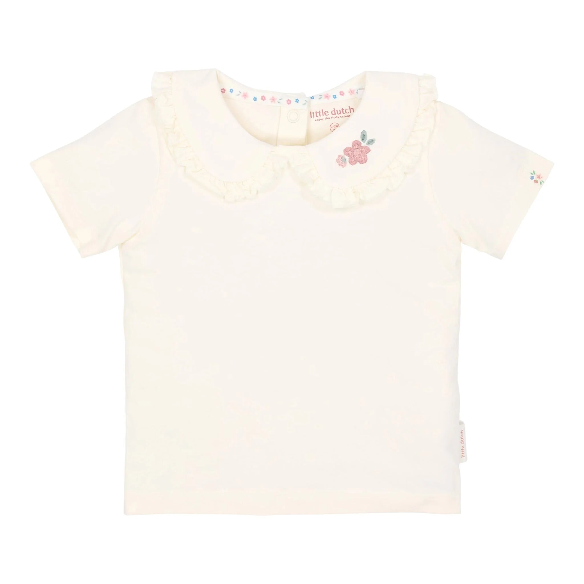 T-shirt Creme - Little Dutch