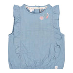 T-shirt Denim Blue - Little Dutch