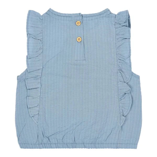 T-shirt Denim Blue - Little Dutch