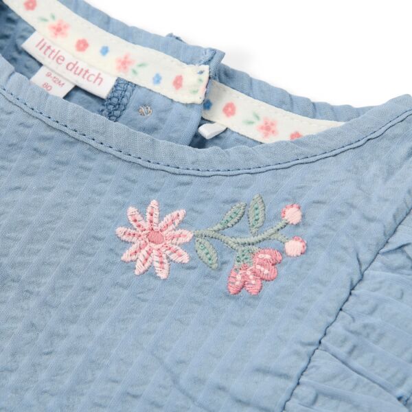 T-shirt Denim Blue - Little Dutch
