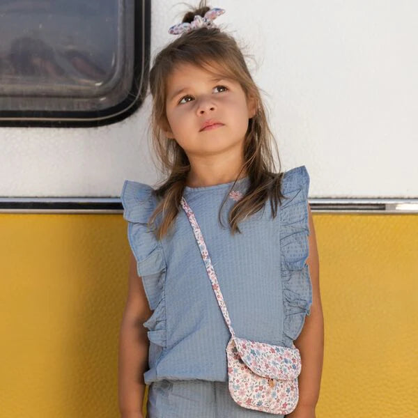 T-shirt Denim Blue - Little Dutch