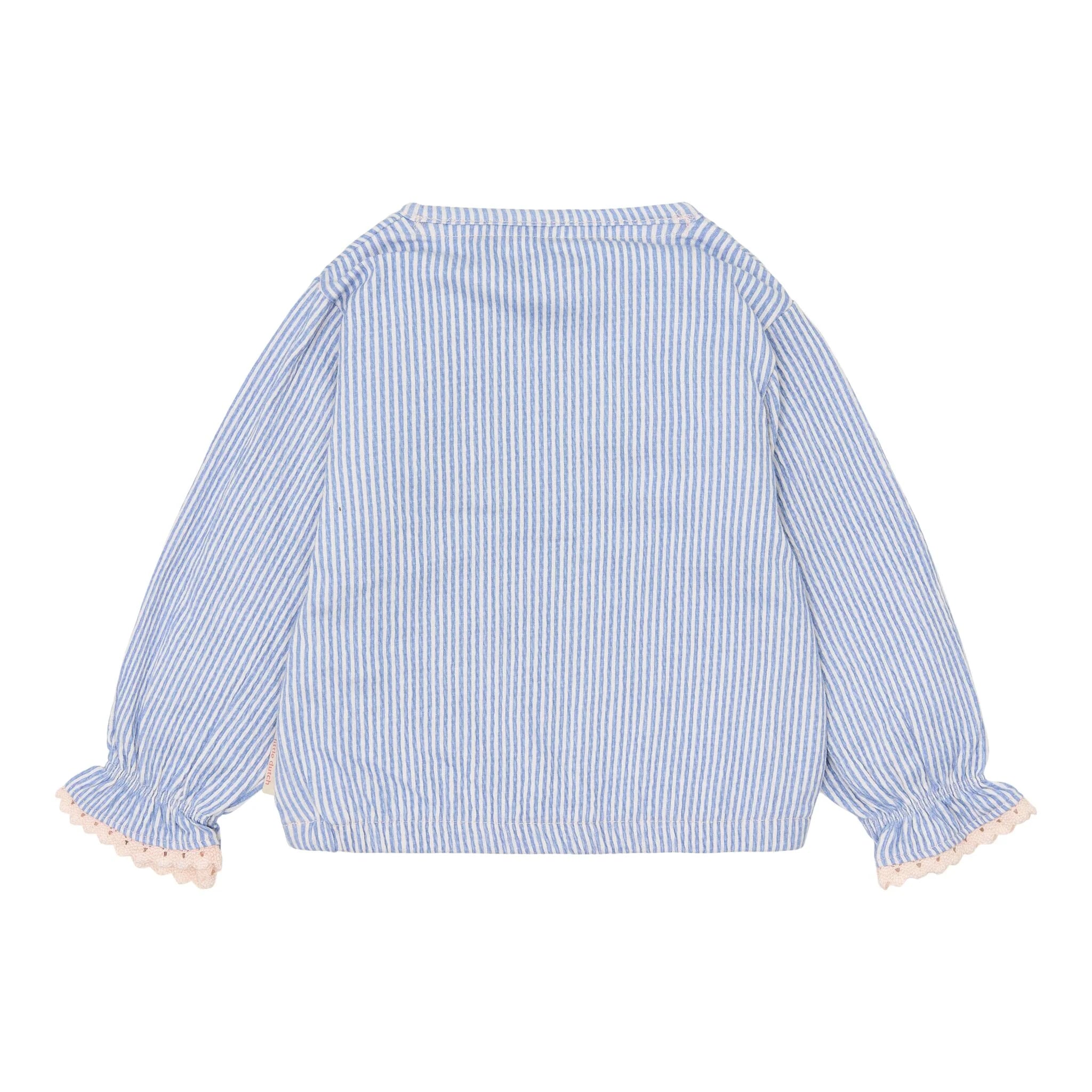 Camicetta Denim Blue Stripe - Little Dutch