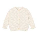 Cardigan in maglia Creme - Little Dutch