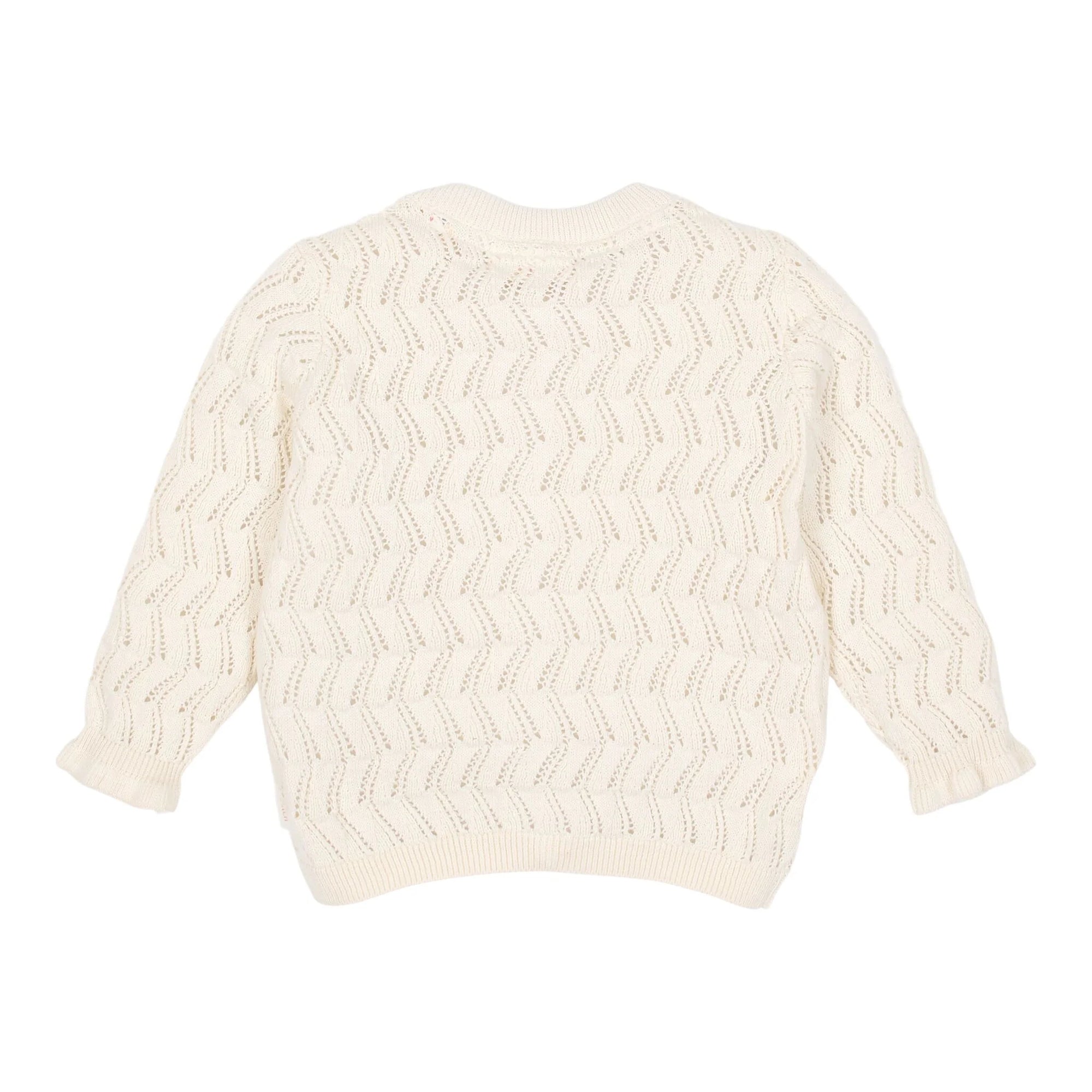 Cardigan in maglia Creme - Little Dutch