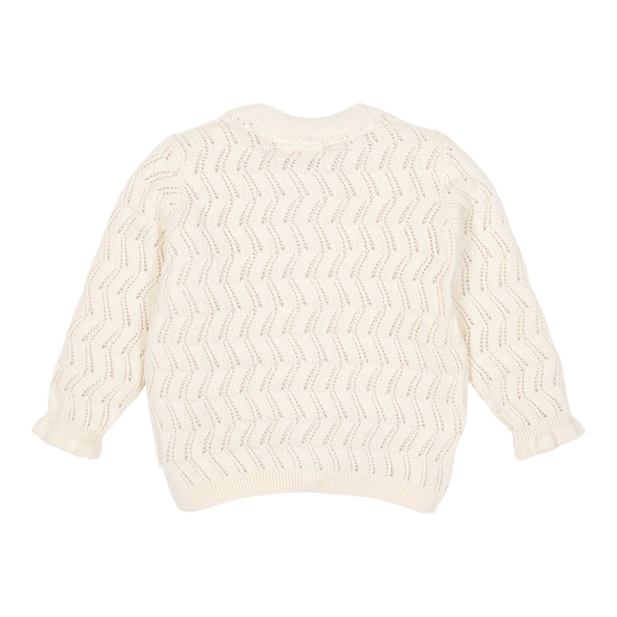 Cardigan in maglia Creme - Little Dutch