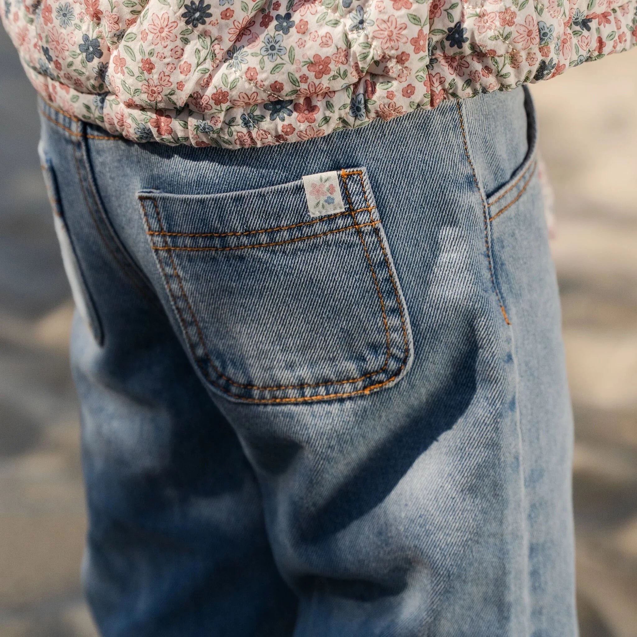Jeans con cintura - Little Dutch