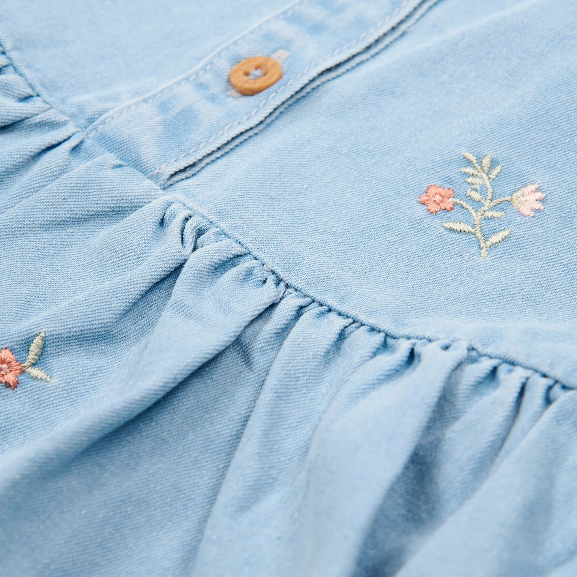Abito Denim - Little Dutch
