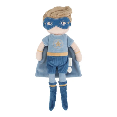 Bambola Peluche Jim Supereroe - Little Dutch