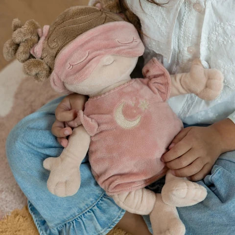Bambola Peluche Rosa - Little Dutch