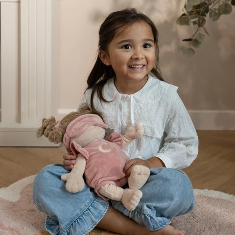 Bambola Peluche Rosa - Little Dutch