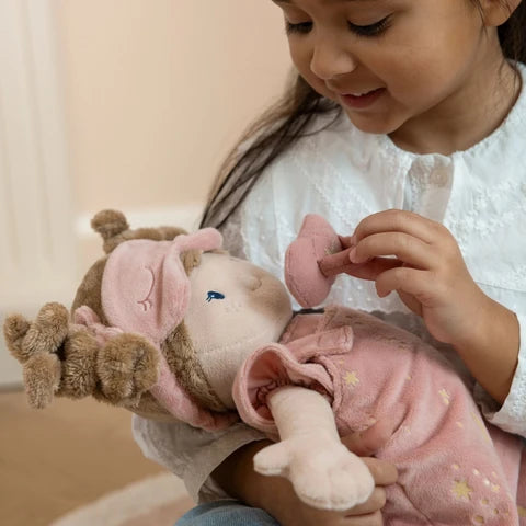 Bambola Peluche Rosa - Little Dutch