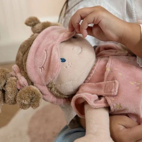 Bambola Peluche Rosa - Little Dutch