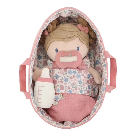 Bambola peluche con culletta - Little Dutch